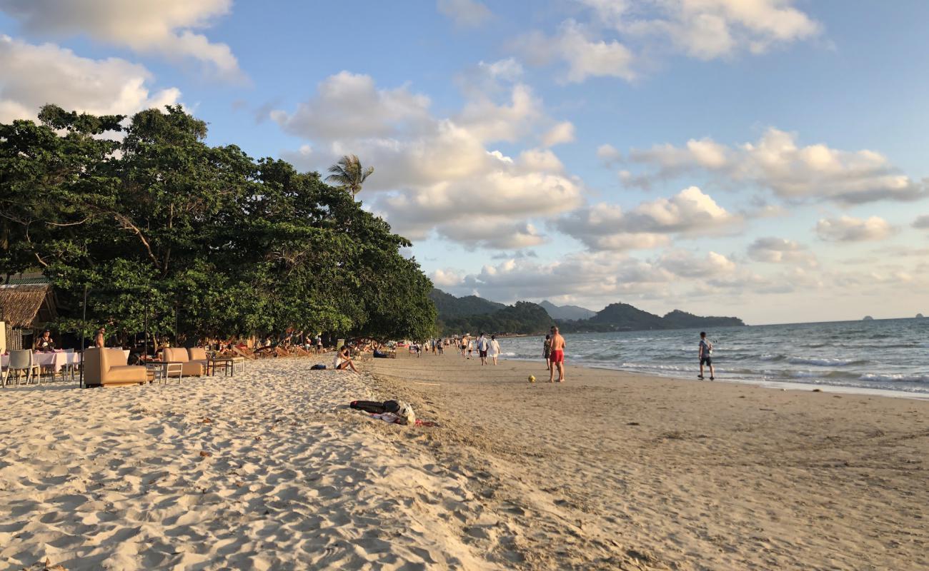 Photo of White Sand beach with bright fine sand surface