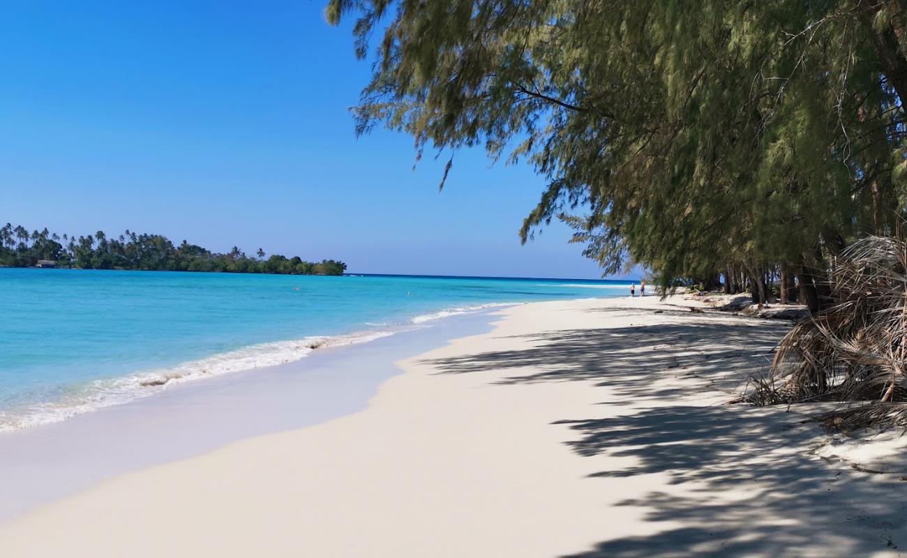 Photo of Klong Han Beach with white fine sand surface