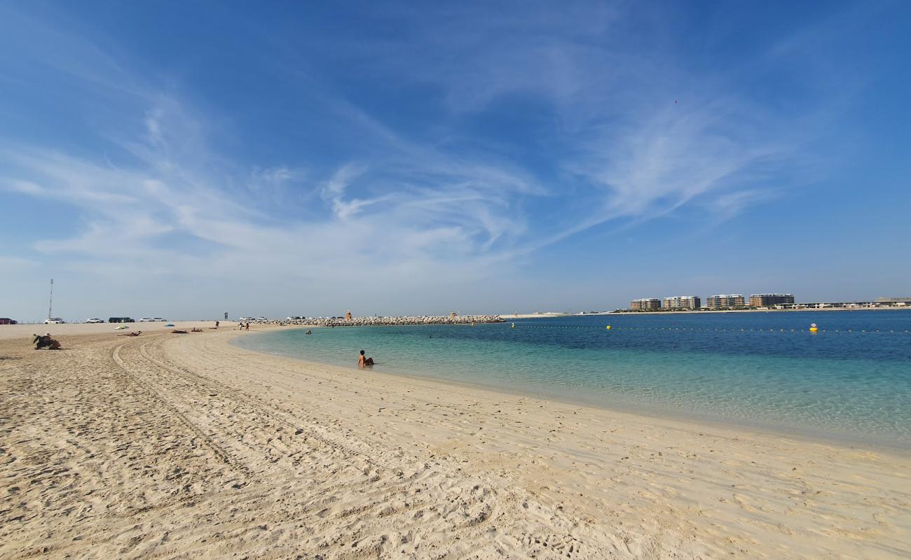 Photo of Sunrise beach with bright fine sand surface