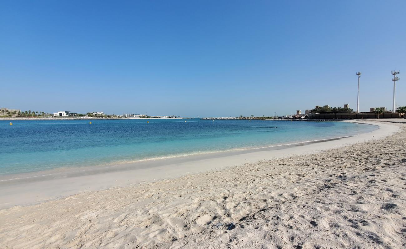 Photo of Open beach with bright fine sand surface