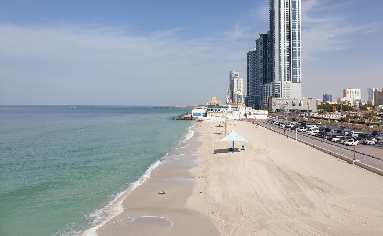 Photo of Ajman Public beach with bright sand surface