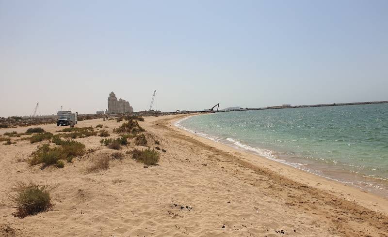 Photo of Ras Al Khaimah resort with bright sand surface