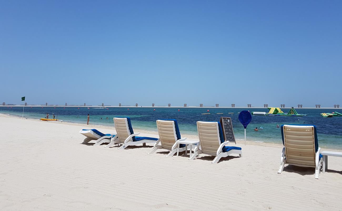 Photo of Jebel Ali Beach with white sand surface