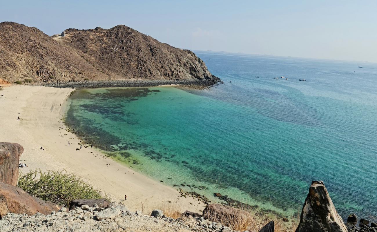 Photo of Khorfakkan Heart Beach with bright sand surface