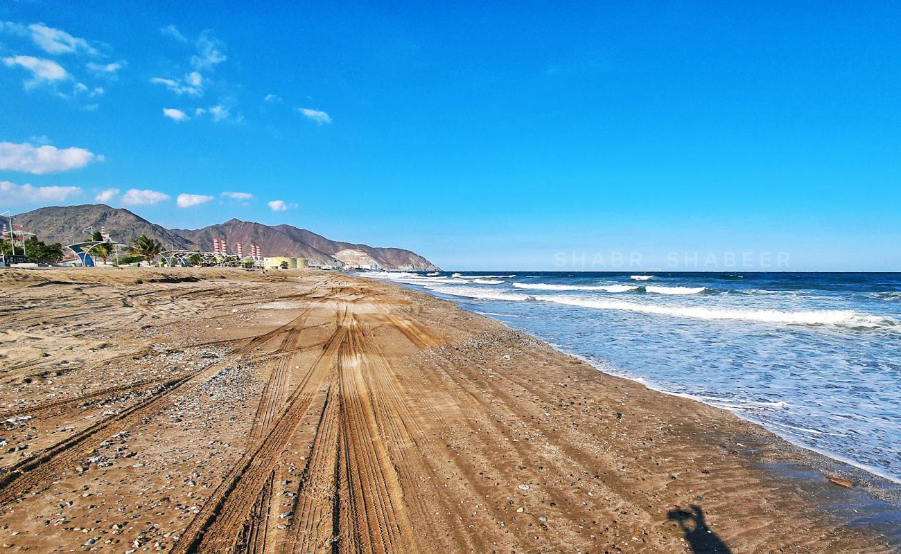 Photo of Qidfa Beach with light sand &  pebble surface