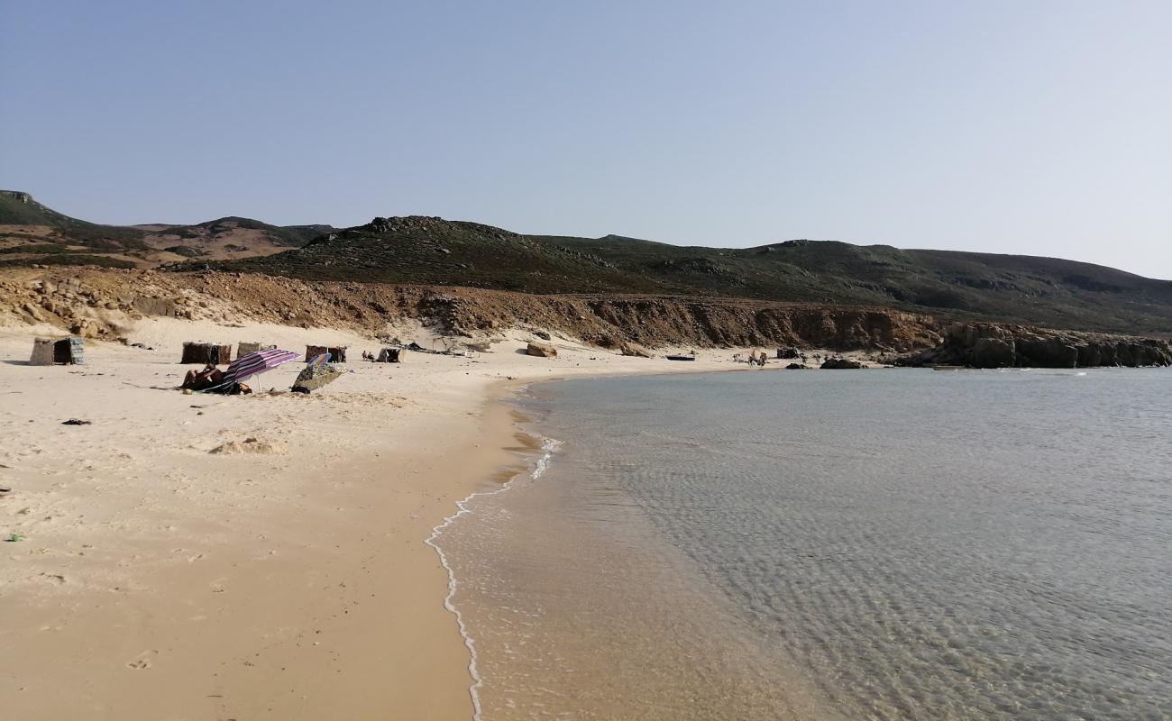 Photo of Marsa Douiba with bright sand surface