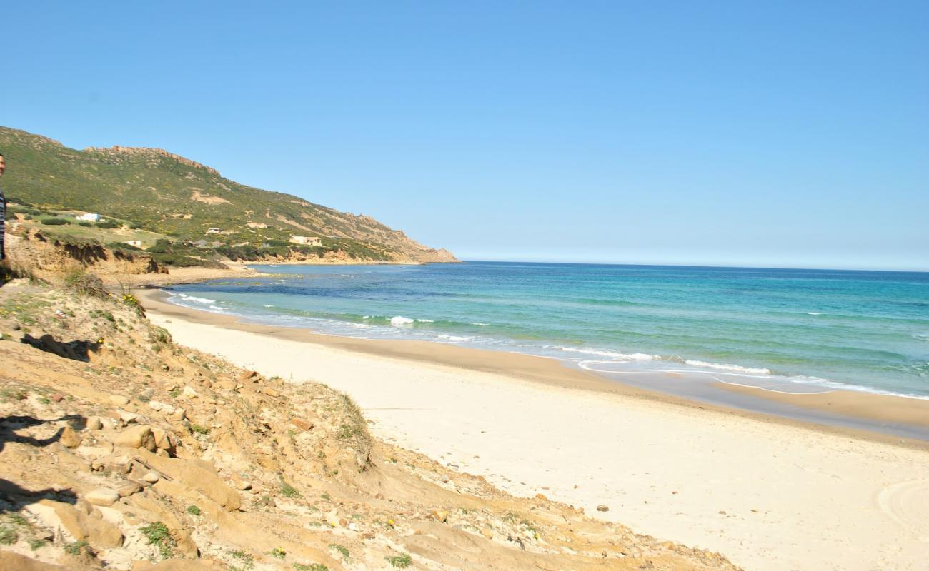 Photo of Plage Dar El Janna with bright fine sand surface