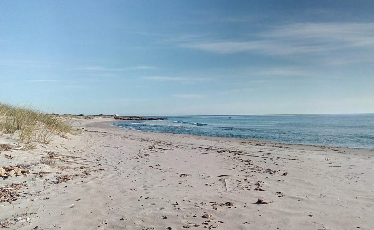 Photo of Plage El Mlaaeb with gray fine sand surface