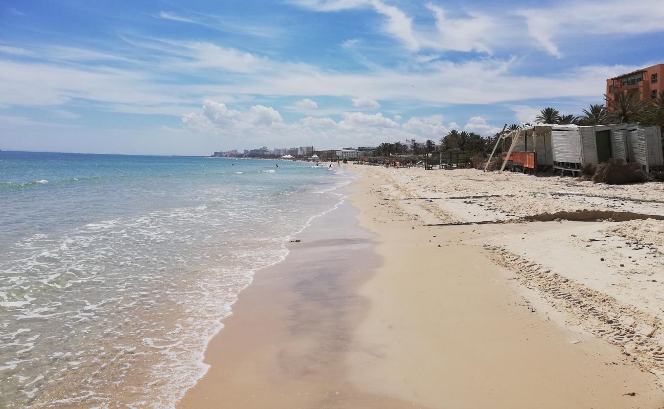 Photo of Las Vegas beach with white fine sand surface