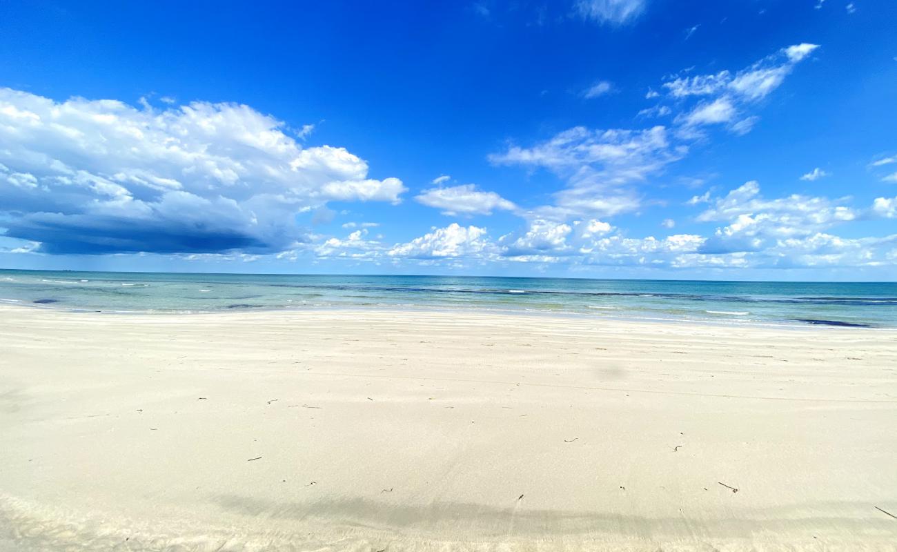 Photo of Plage El Hachen with white sand surface