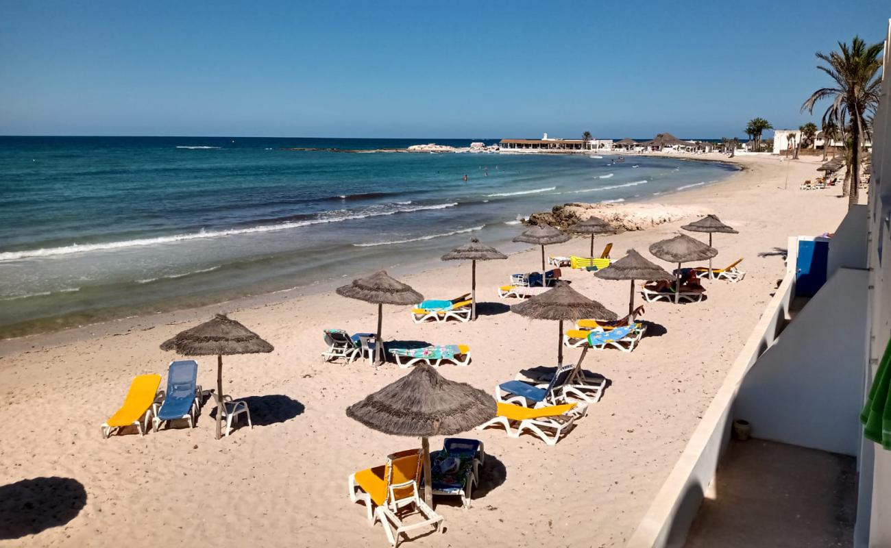 Photo of Sundy beach with white sand surface