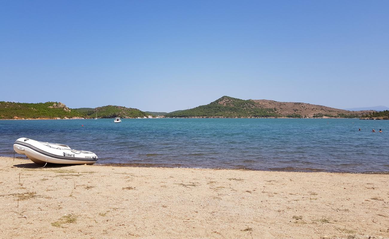 Photo of Altinkum beach with light sand &  pebble surface