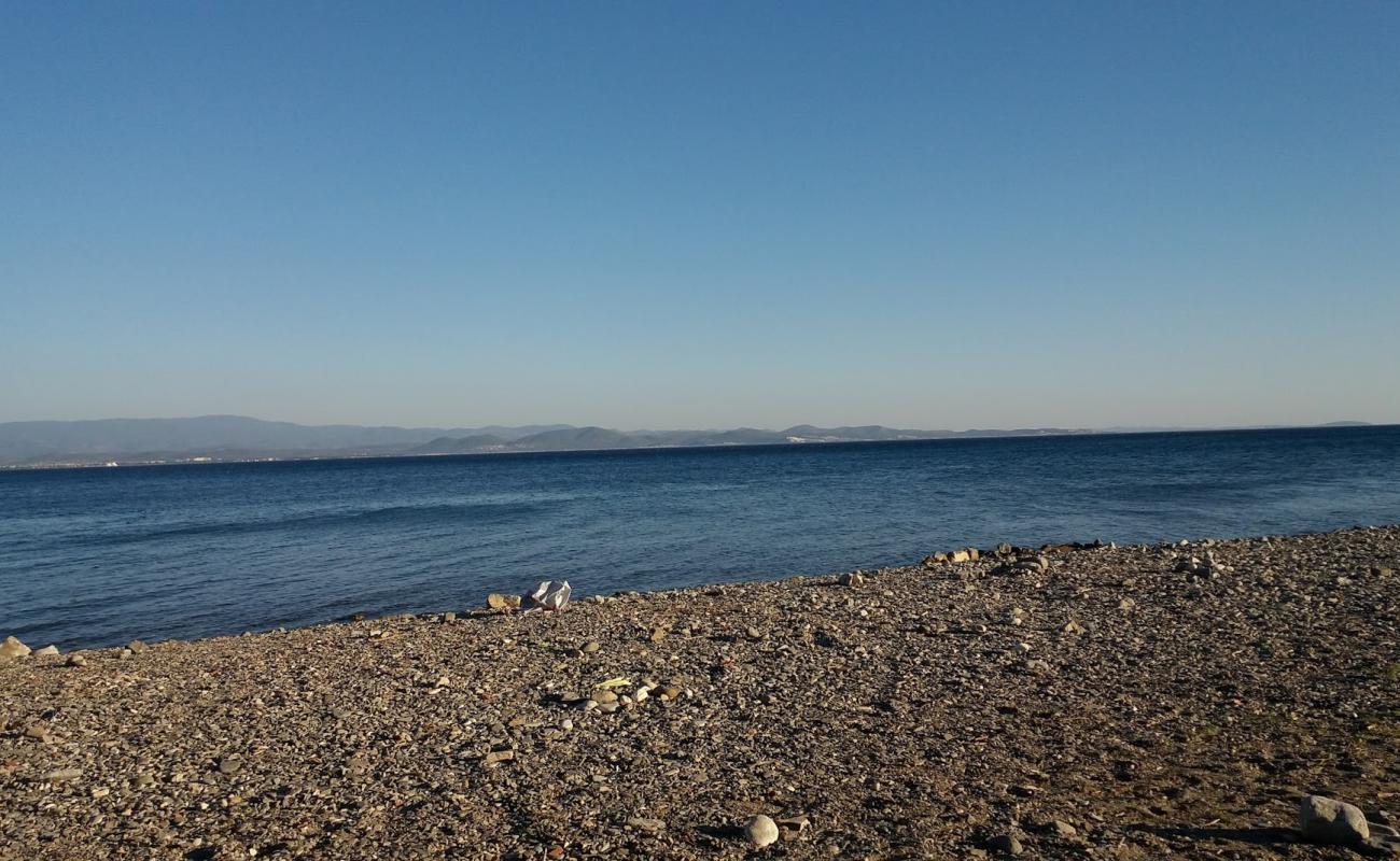 Photo of Akcay Camp beach with light sand &  pebble surface