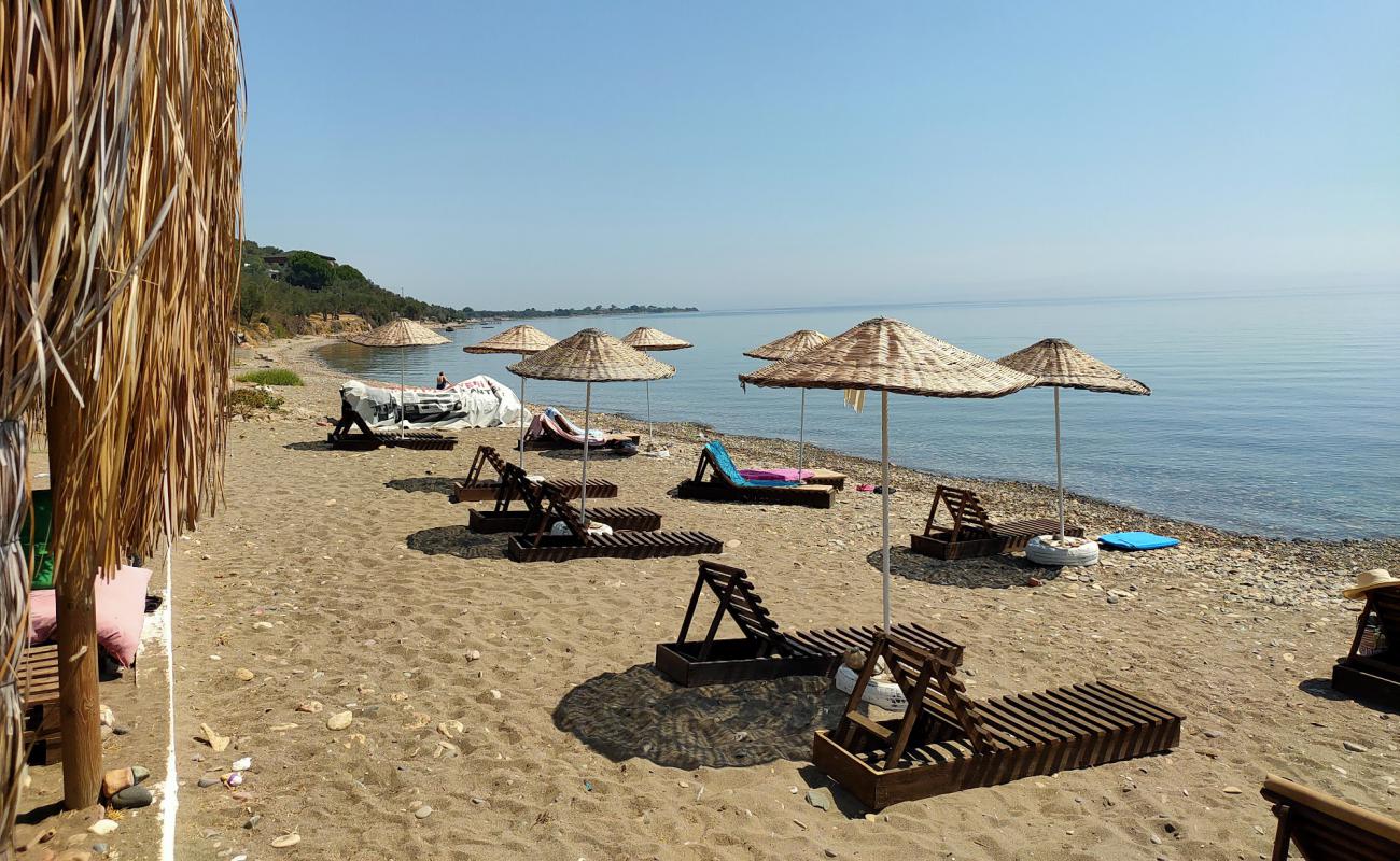 Photo of Gargara Kamp beach with light sand &  pebble surface