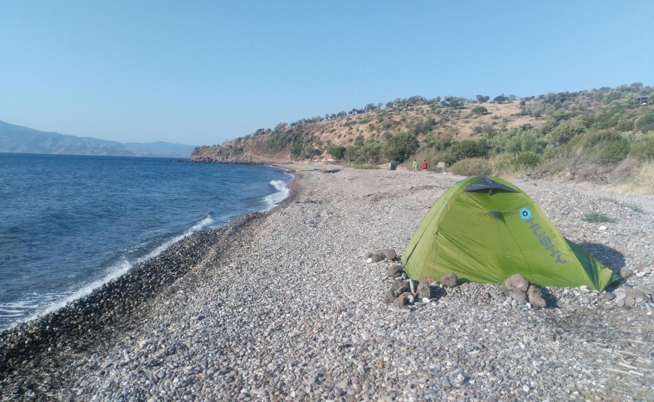 Photo of Kaldera-Assos beach with light pebble surface