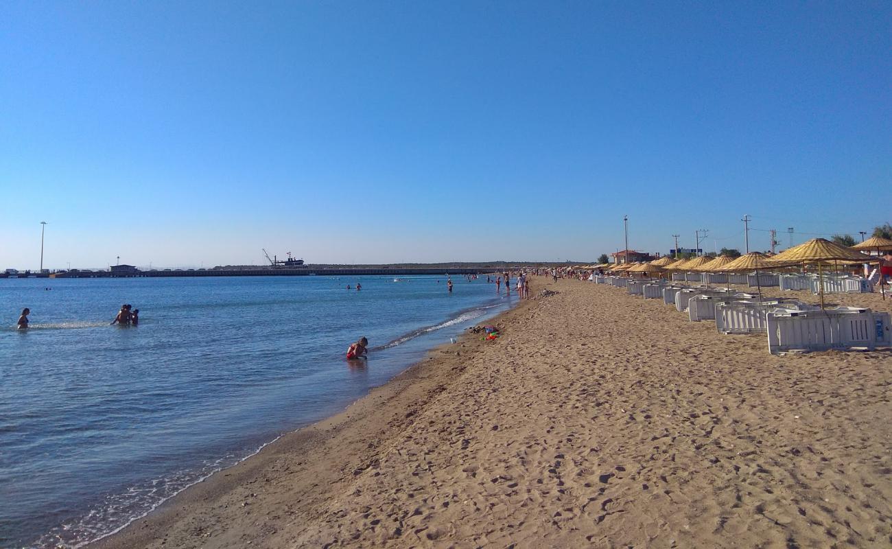 Photo of Geyikli Beach with bright sand surface