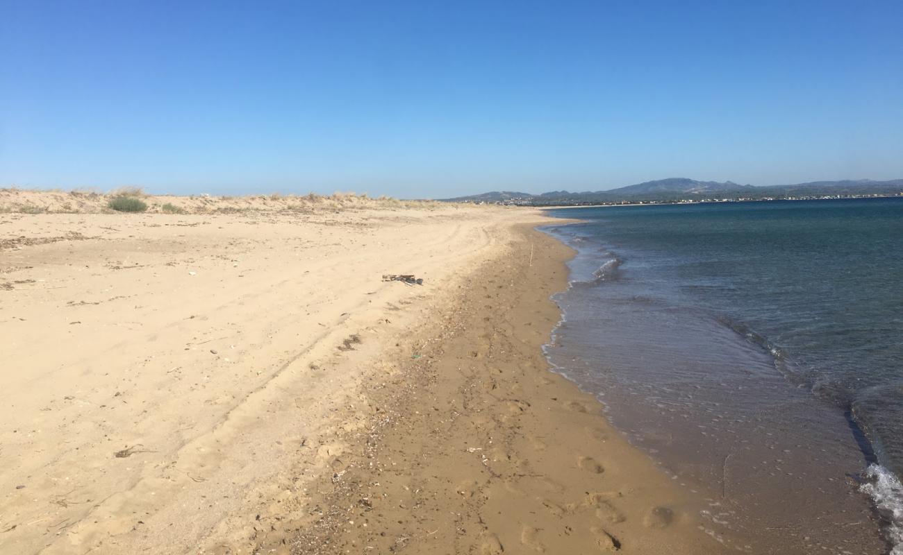 Photo of Kumburnu beach with light sand &  pebble surface