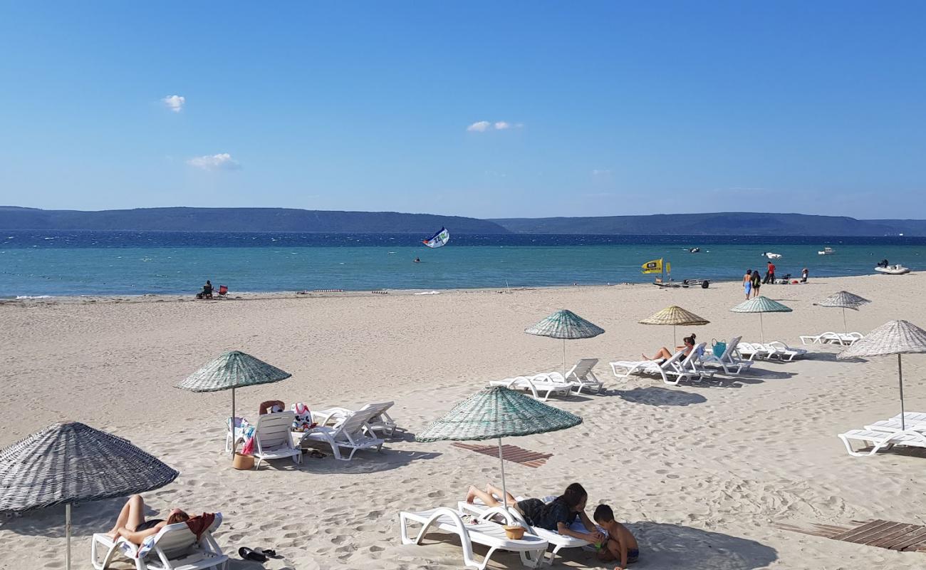 Photo of Canakkale public beach II with bright fine sand surface