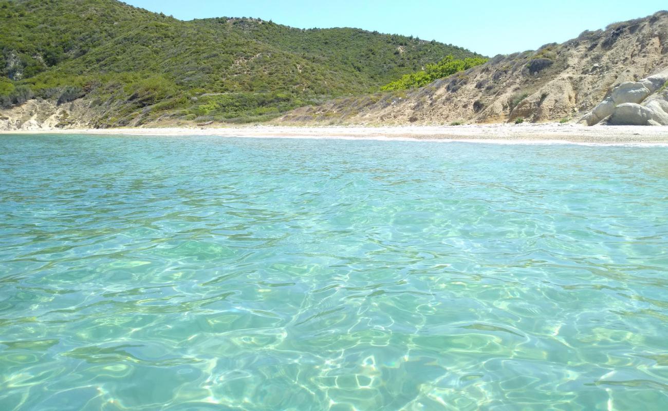 Photo of Karabiga beach with light fine pebble surface