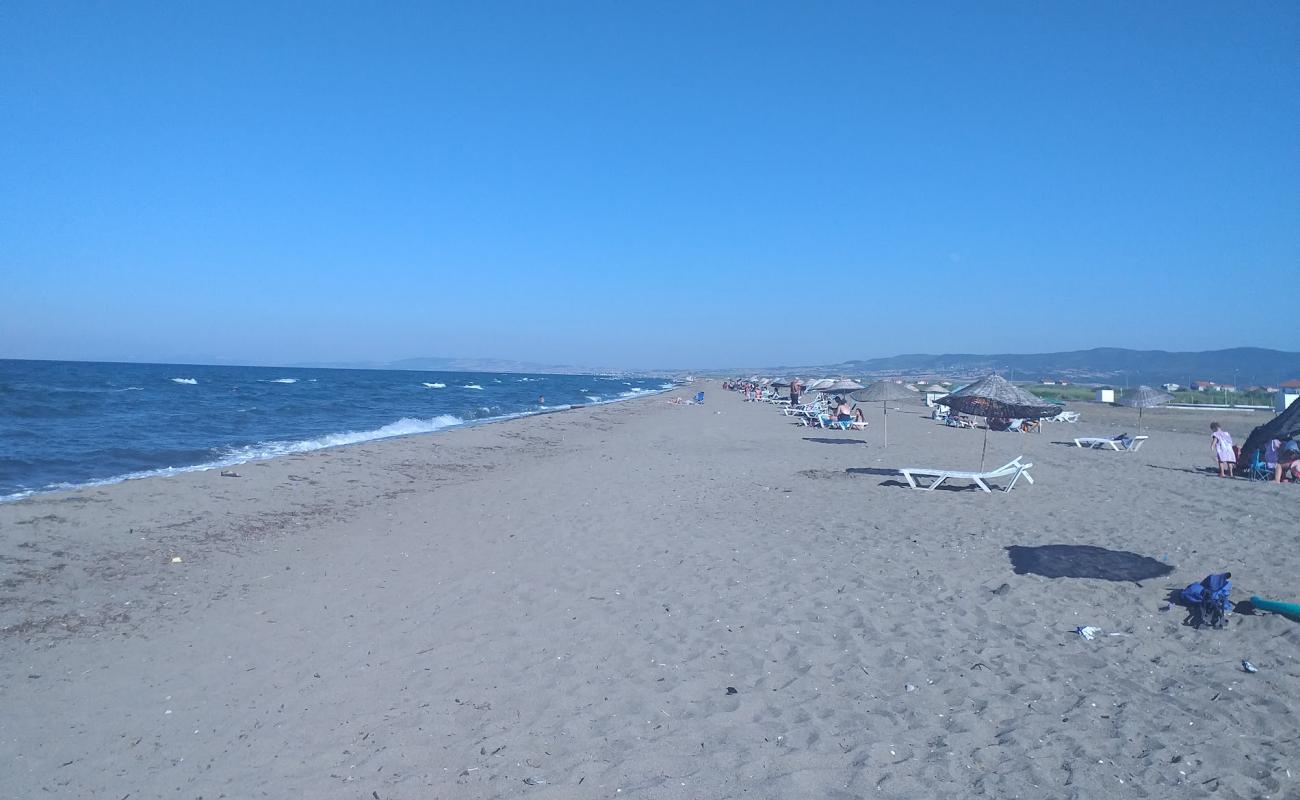 Photo of Kumkent beach with bright sand surface