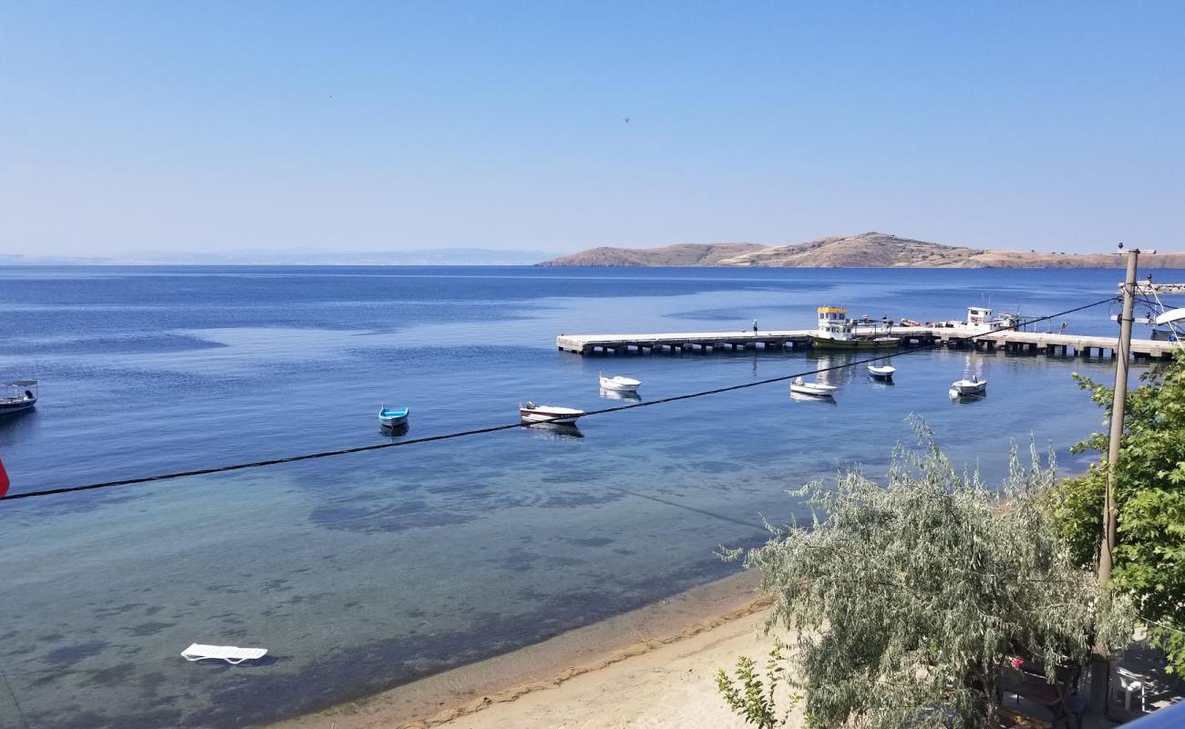 Photo of Narli beach with bright sand surface