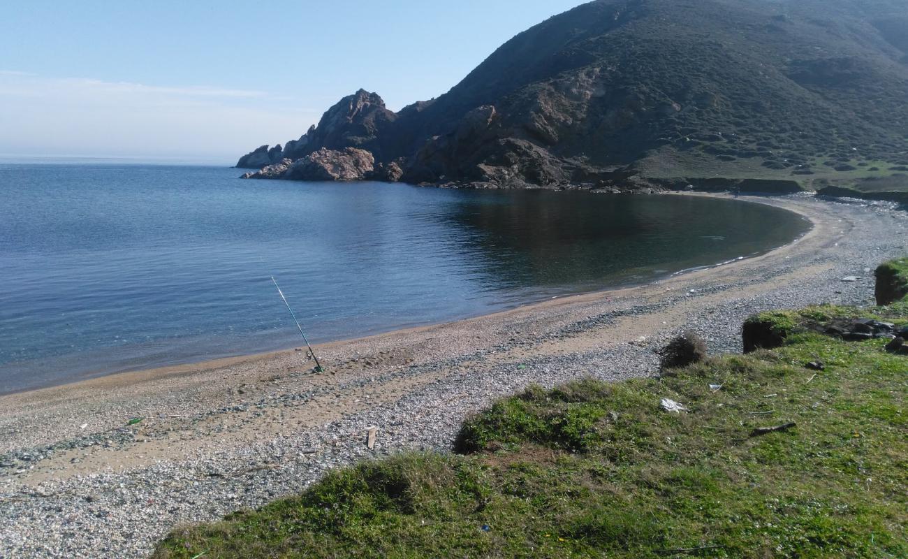 Photo of Kalamaki beach with gray sand &  pebble surface