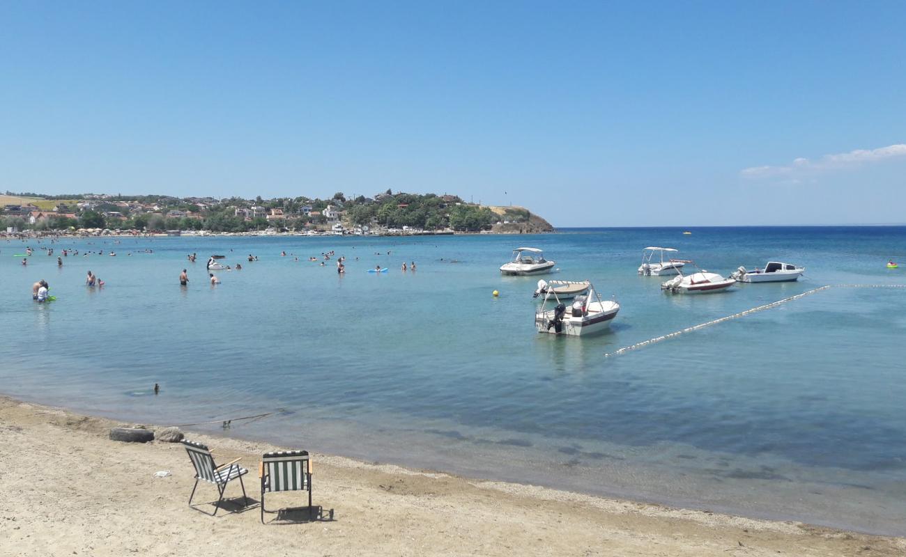 Photo of Guneyli beach with bright sand surface