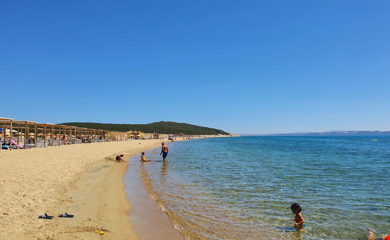 Photo of Uzunkum beach with bright fine sand surface