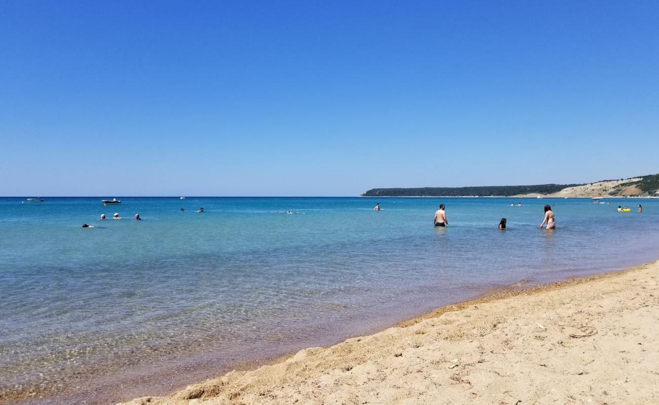 Photo of Erikli beach with bright fine sand surface