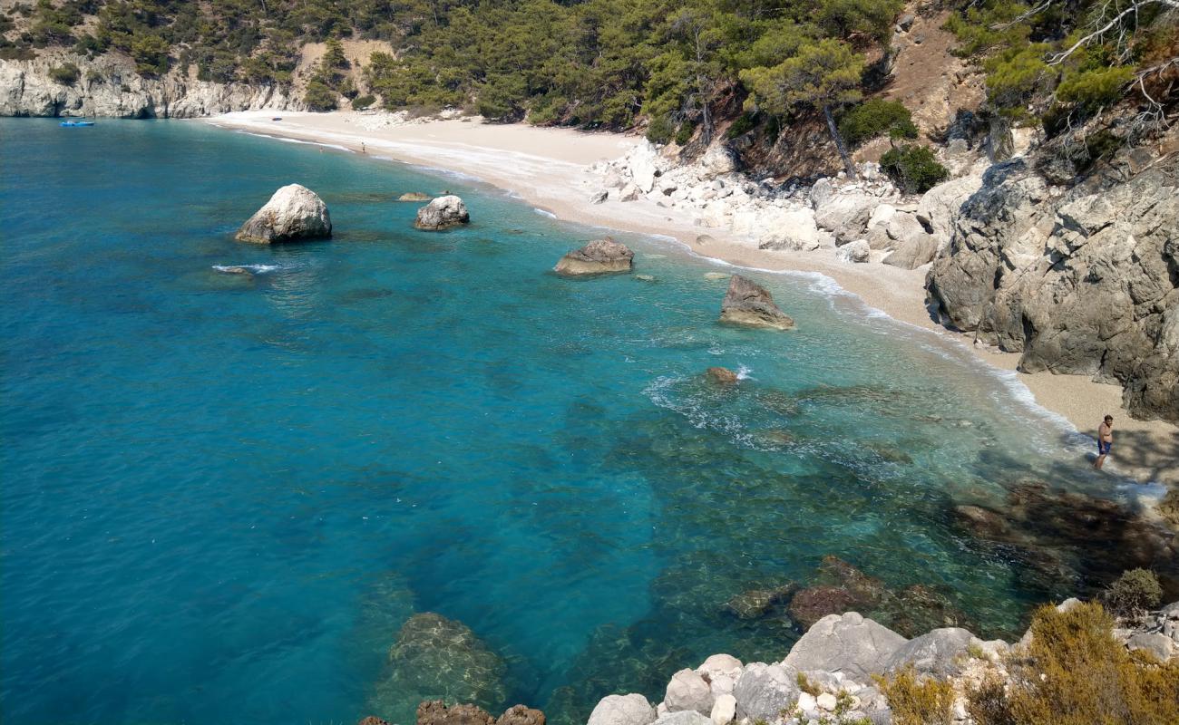 Photo of Balarti beach with light sand &  pebble surface