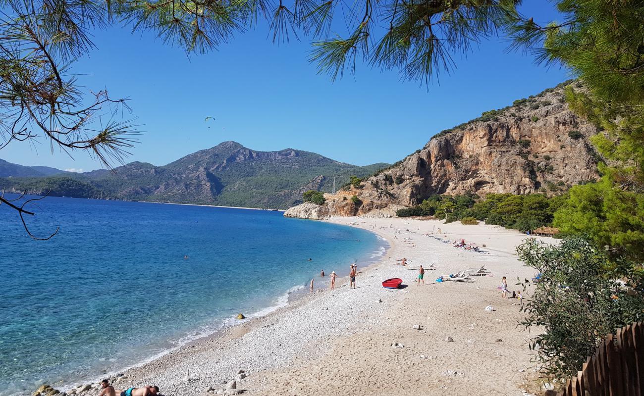 Photo of Kidrak beach with light fine pebble surface