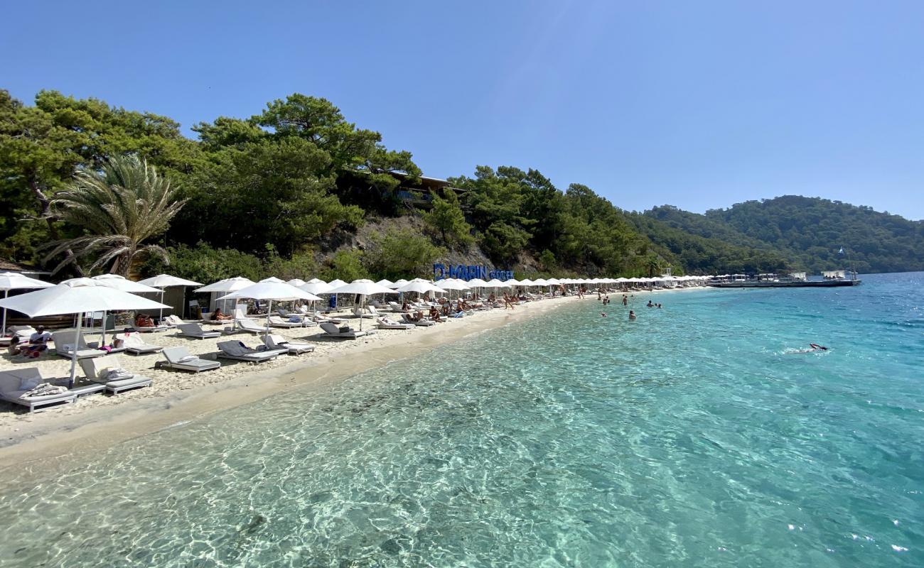 Photo of Mavi Nokta beach with white fine sand surface