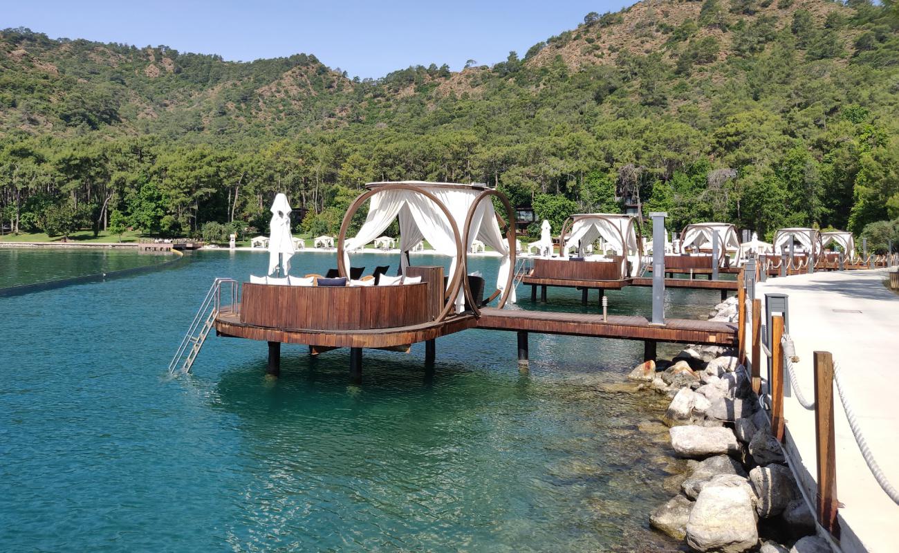 Photo of Rixos beach with white sand & pebble surface