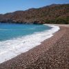 Pink Pebble Dark beach