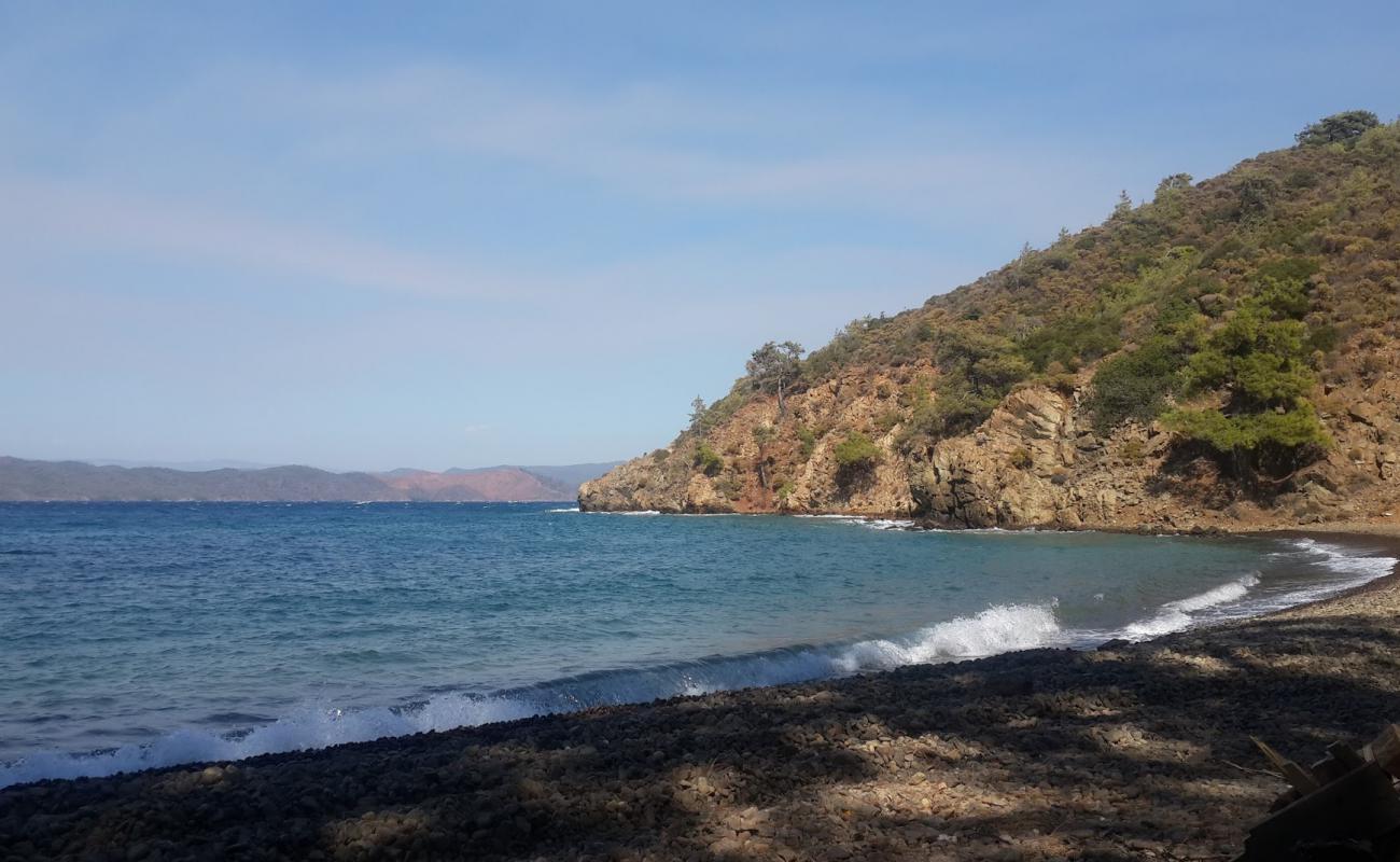 Photo of Emesik Wild beach VIII with brown pebble surface