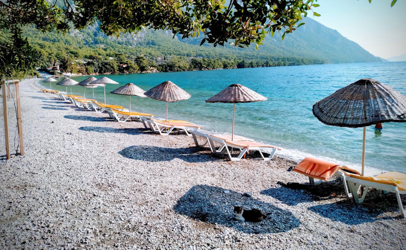 Photo of Akbuk Bay II beach with light pebble surface