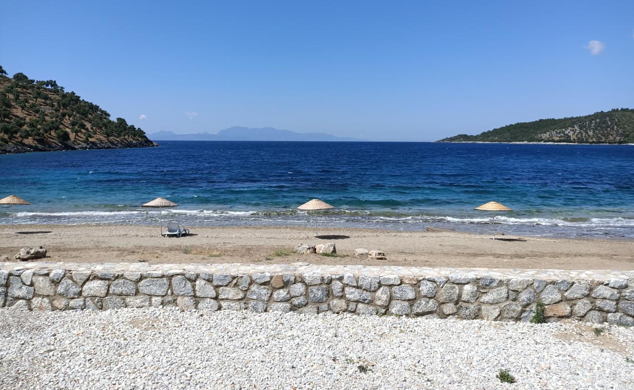 Photo of Kumcaz beach with light pebble surface