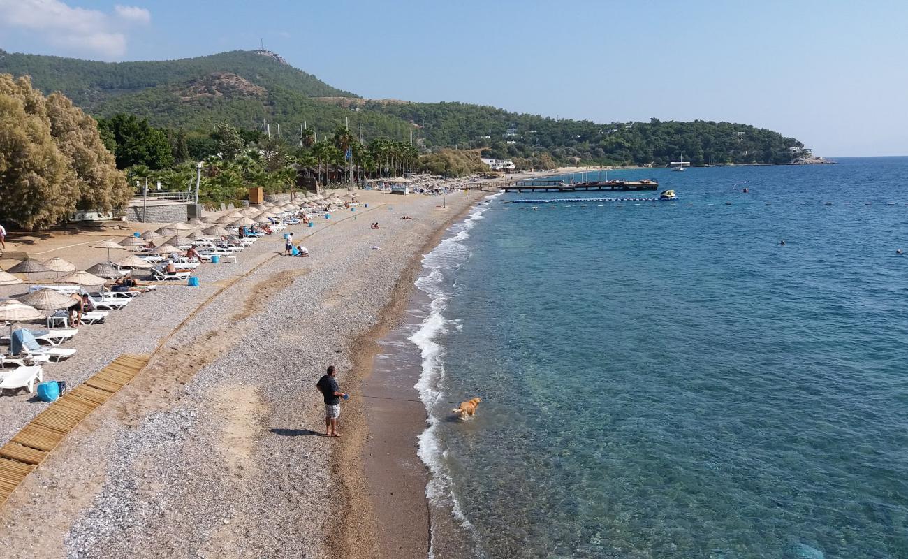 Photo of YaliCiftlik beach IV with light fine pebble surface