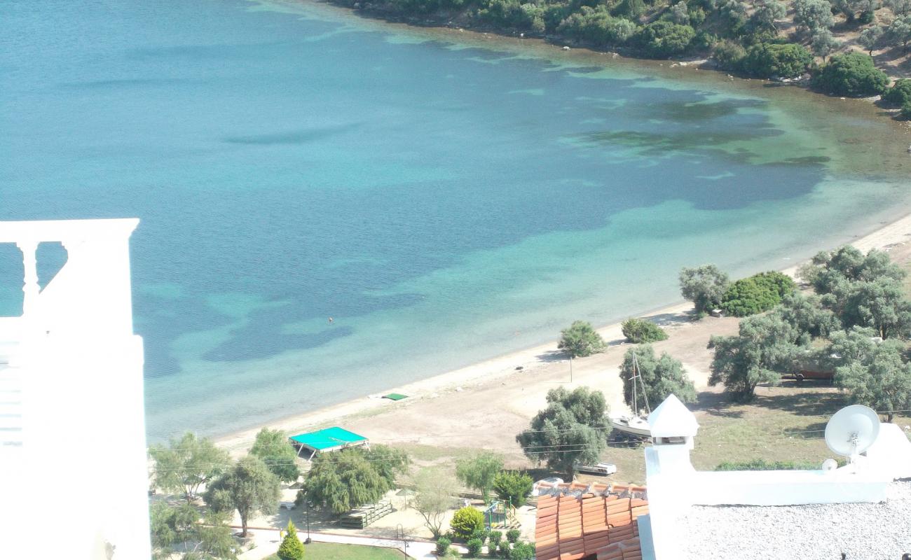 Photo of Iasos Beach II with gray sand &  pebble surface