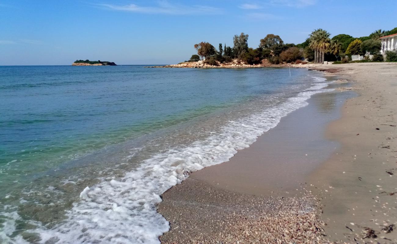 Photo of Gulbahce beach with bright sand surface