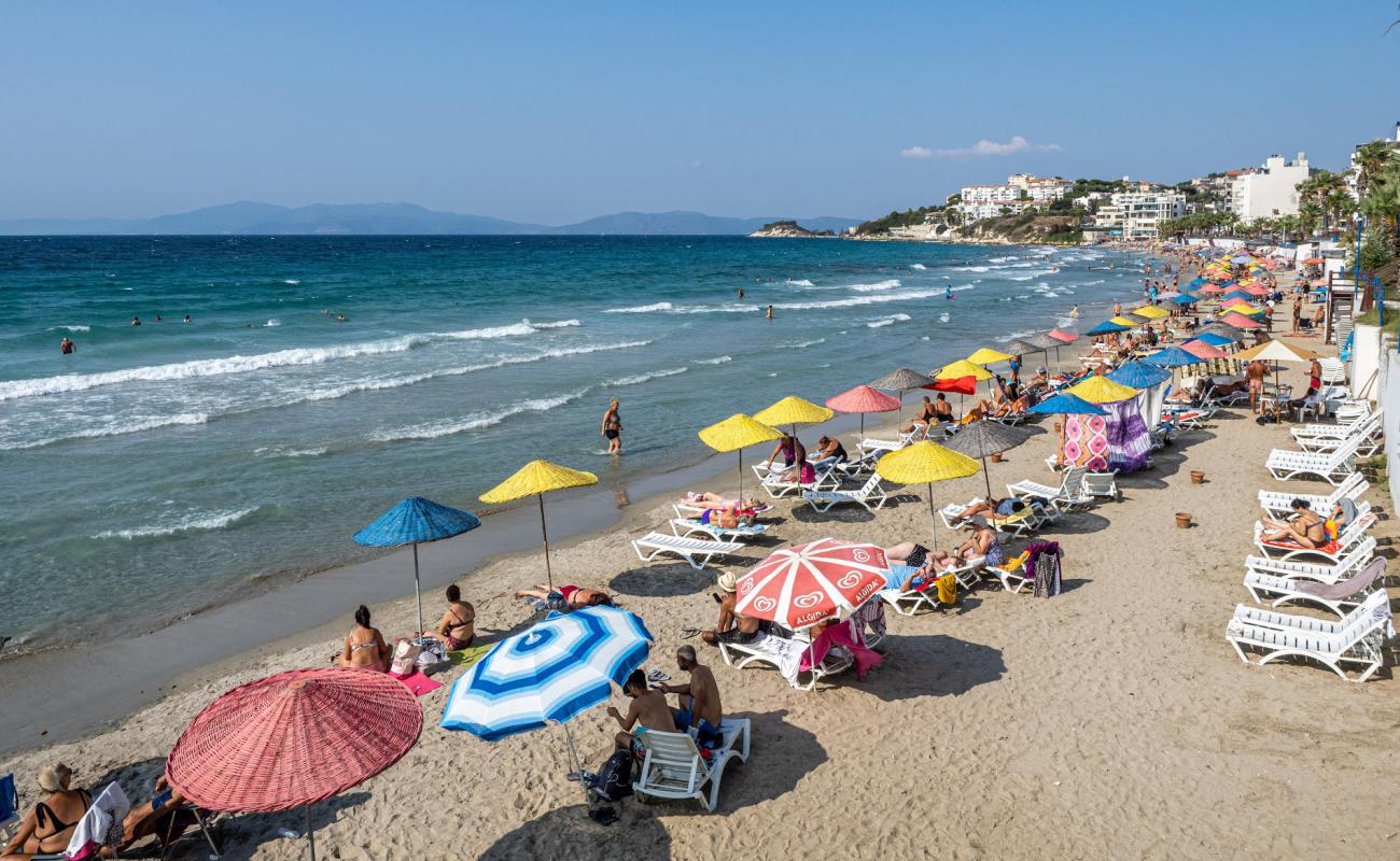 Photo of Kusadasi Ladies beach with bright fine sand surface