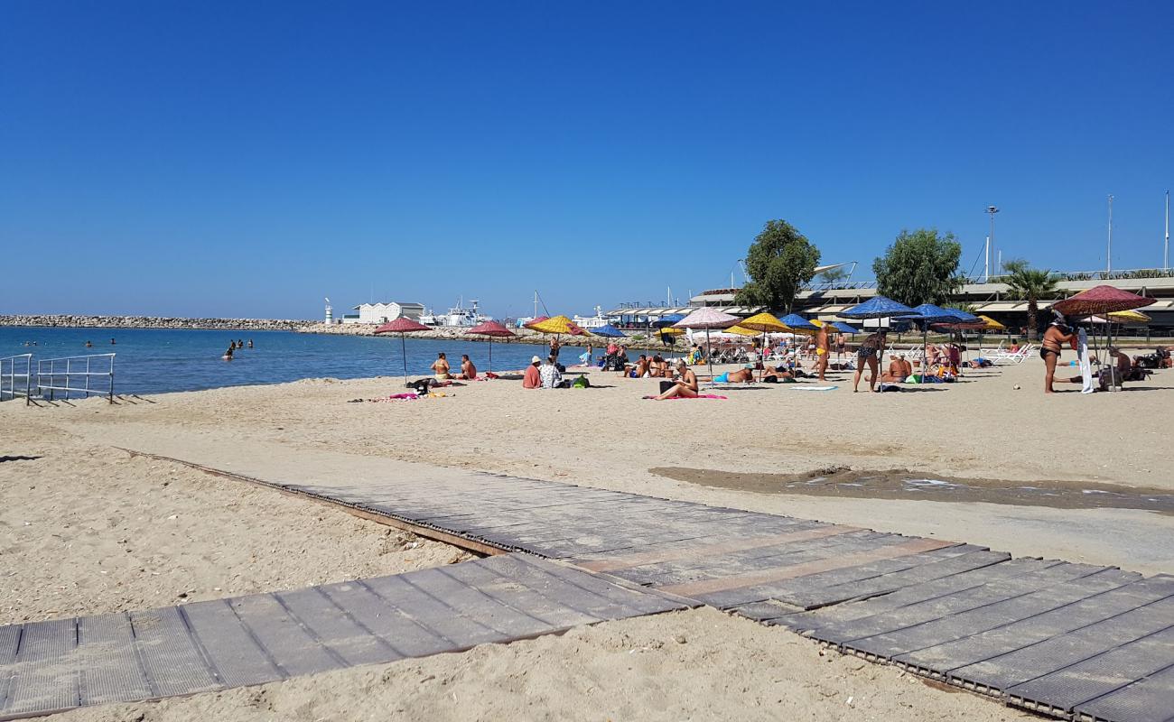 Photo of Kusadasi beach IV with bright sand surface