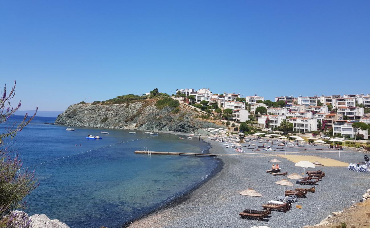 Photo of Guneslikent Plaji with gray sand surface