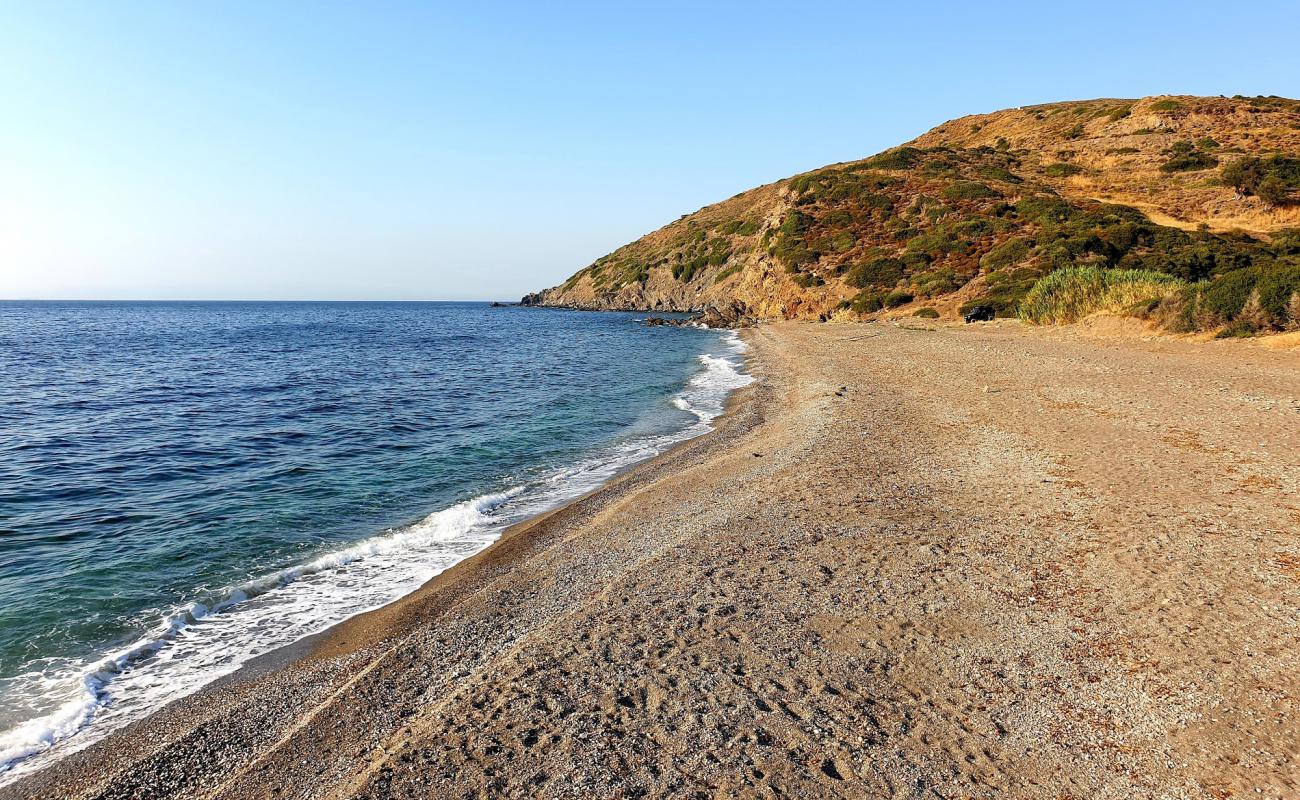 Photo of Karacagil beach with gray sand &  pebble surface