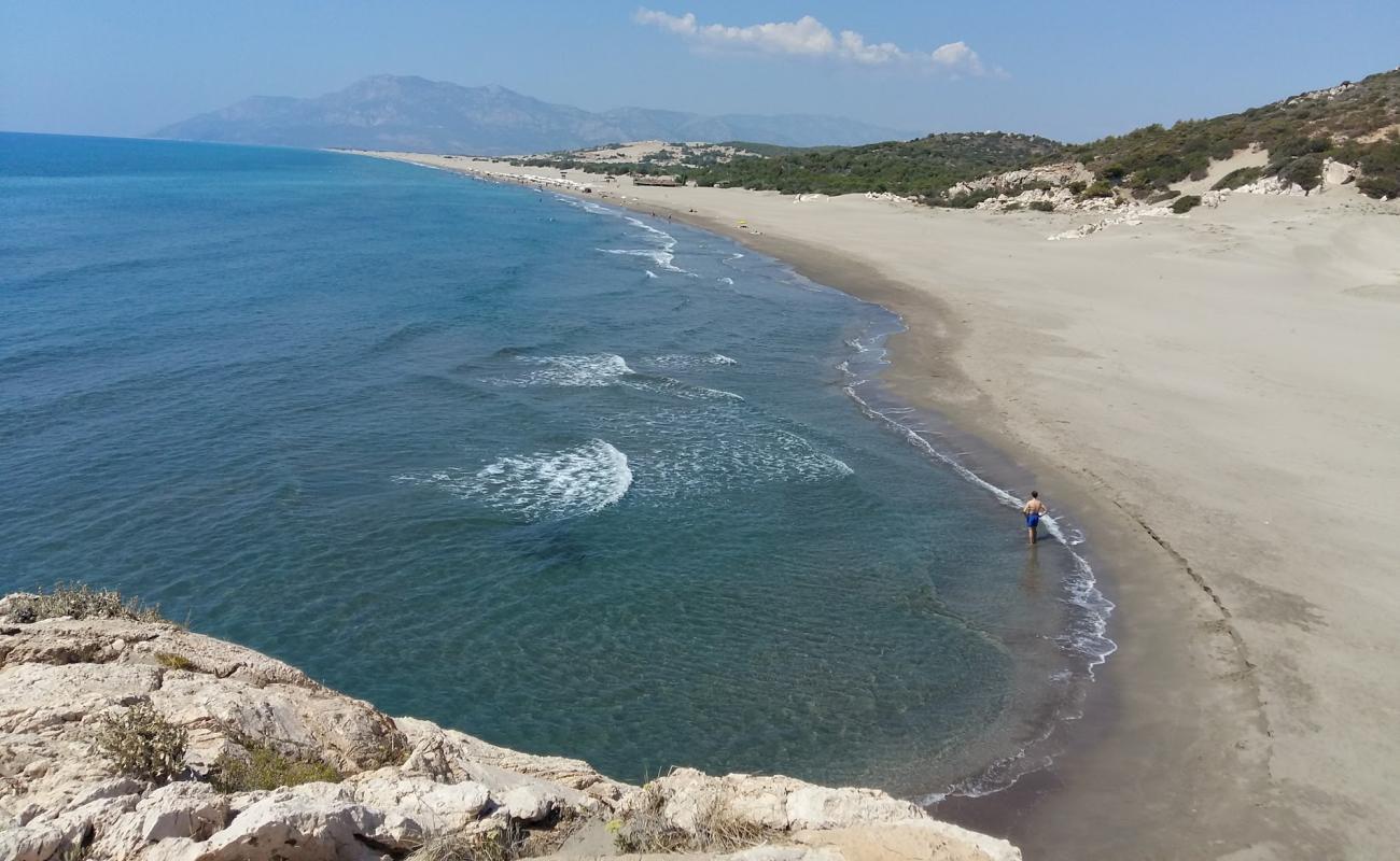 Photo of Patara Beach with bright fine sand surface