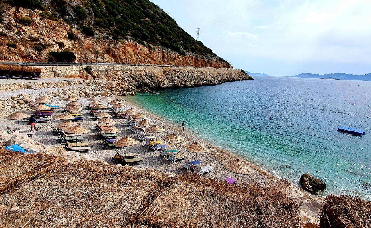 Photo of Seyrek Beach with light fine pebble surface