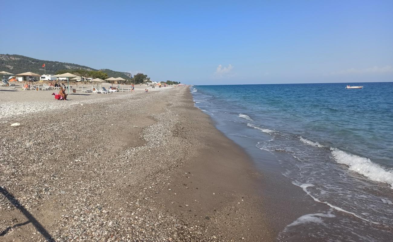 Photo of Camyuva Beach with brown fine pebble surface