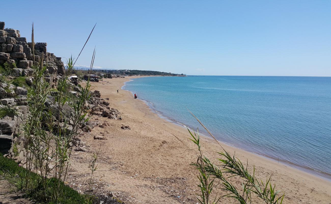 Photo of Side beach III with brown sand surface