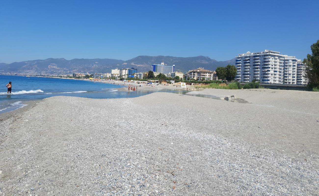 Photo of Tosmur beach with black sand & pebble surface