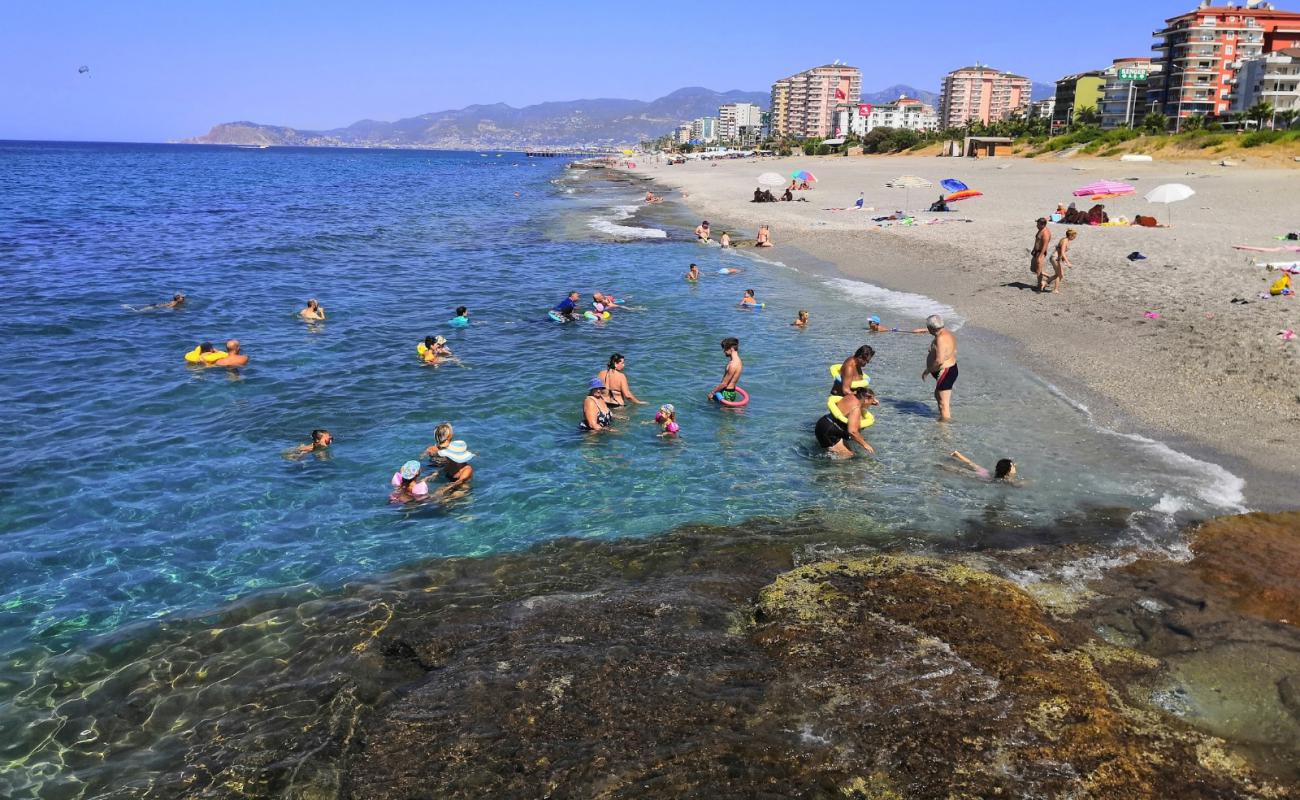 Photo of Mahmutlar beach with brown pebble surface